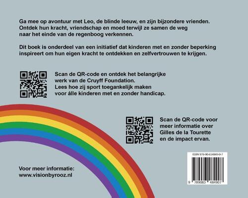 Leo, de blinde leeuw en de zoektocht naar het einde van de regenboog!