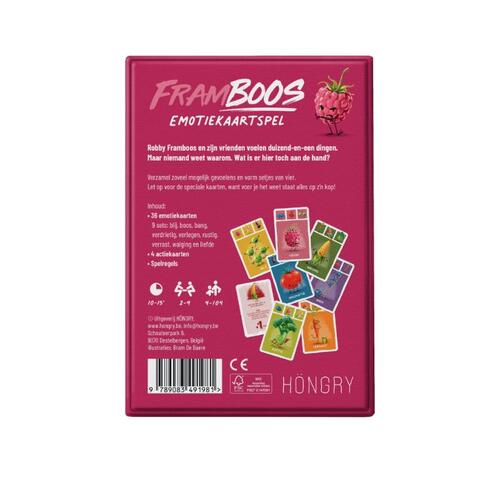 Framboos emotiekaartspel