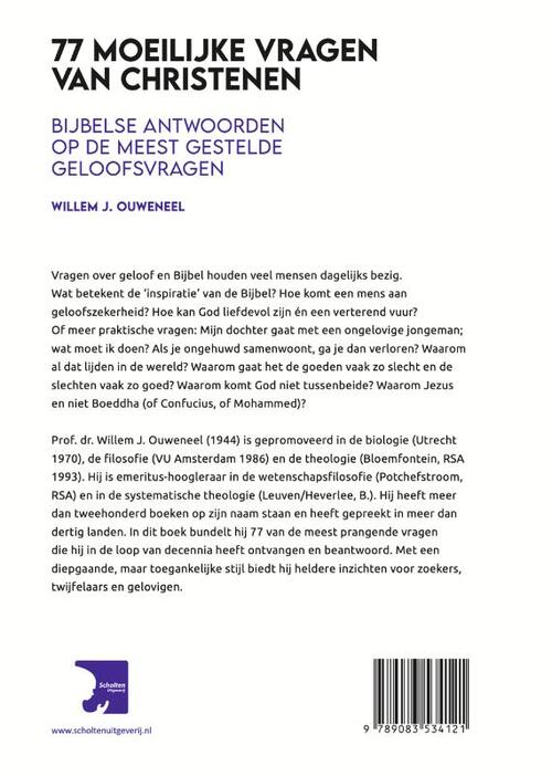 77 Moeilijke vragen van christenen