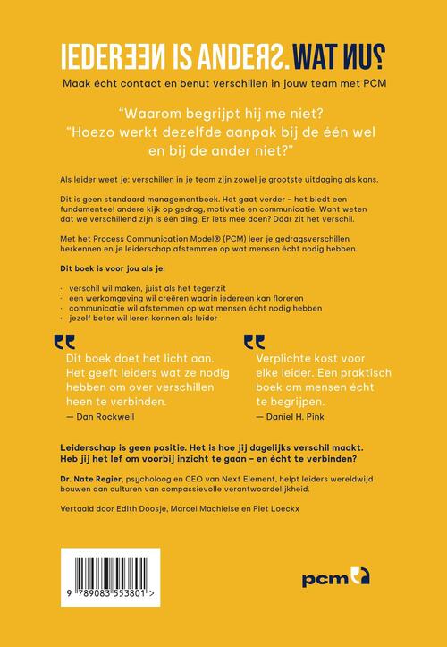 Iedereen is anders, wat nu?