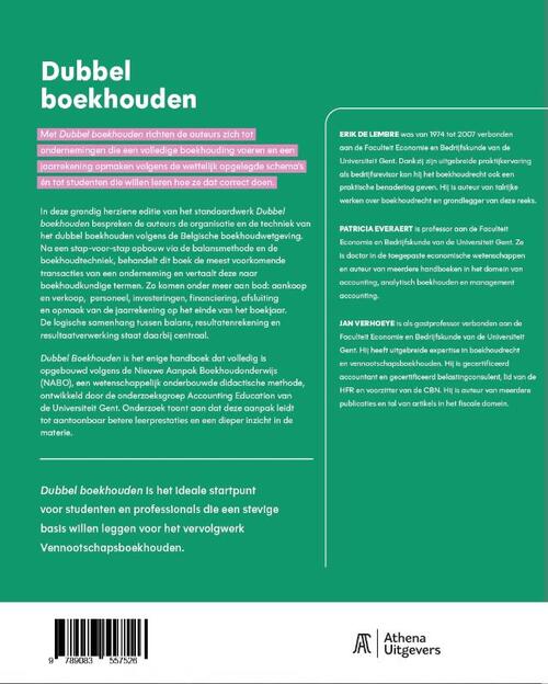 Handboek dubbel boekhouden