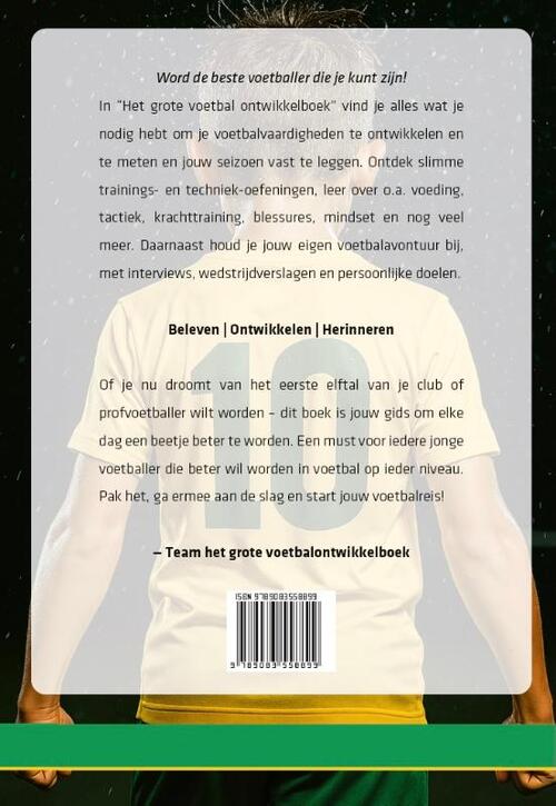 Het grote voetbal ontwikkelboek