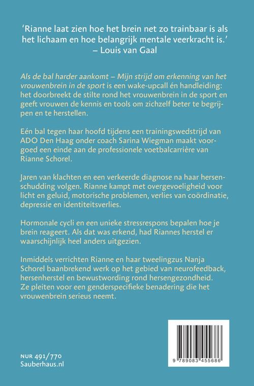 Als de bal harder aankomt