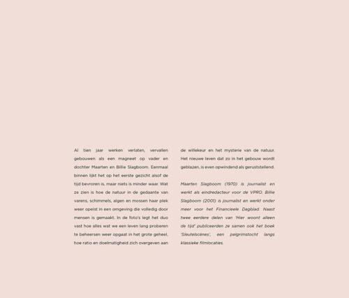 Hier woont alleen de tijd