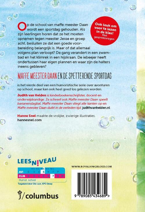 Maffe Meester Daan en de spetterende sportdag