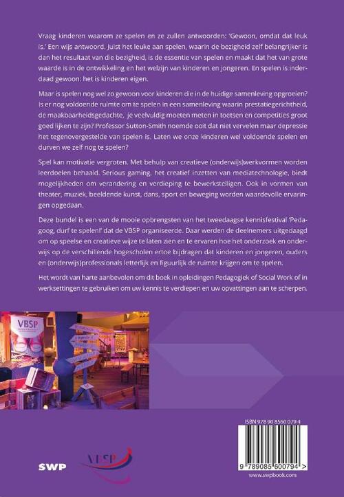 Pedagoog, durf te spelen!