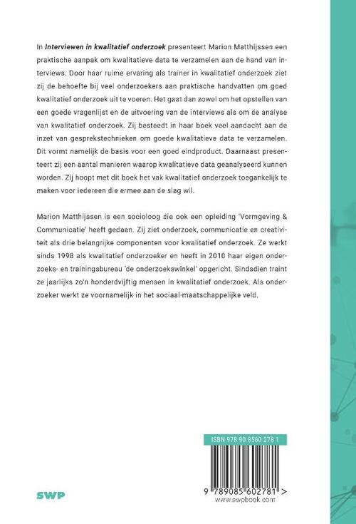 Interviewen in kwalitatief onderzoek