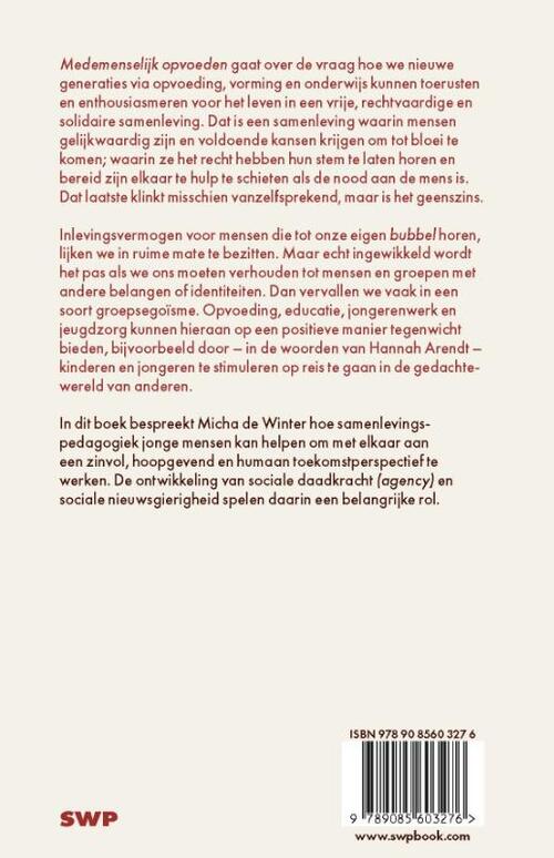 Medemenselijk opvoeden