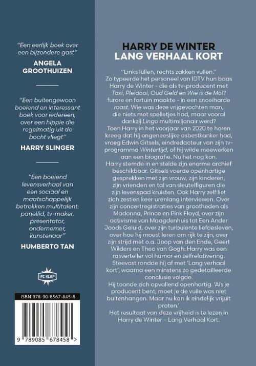 Harry de Winter - Lang verhaal kort