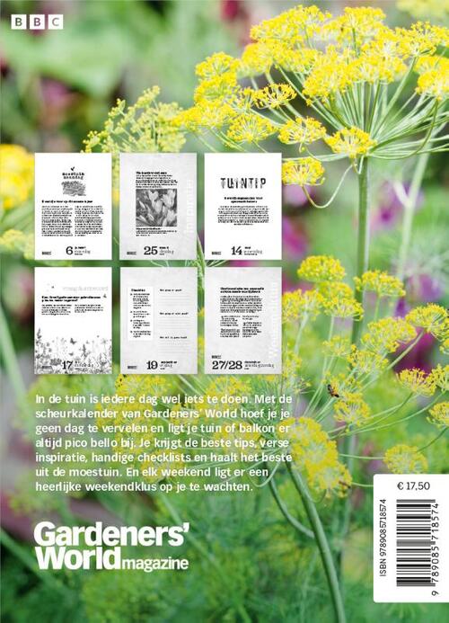 Gardeners' World Scheurkalender 2025