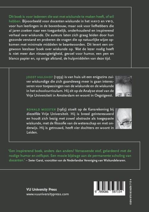 Wiskunde in je vingers