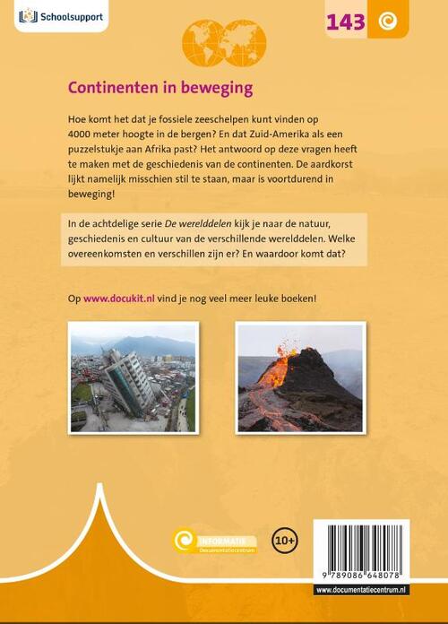 Continenten in beweging