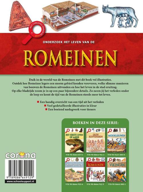 Onderzoek het leven van de Romeinen
