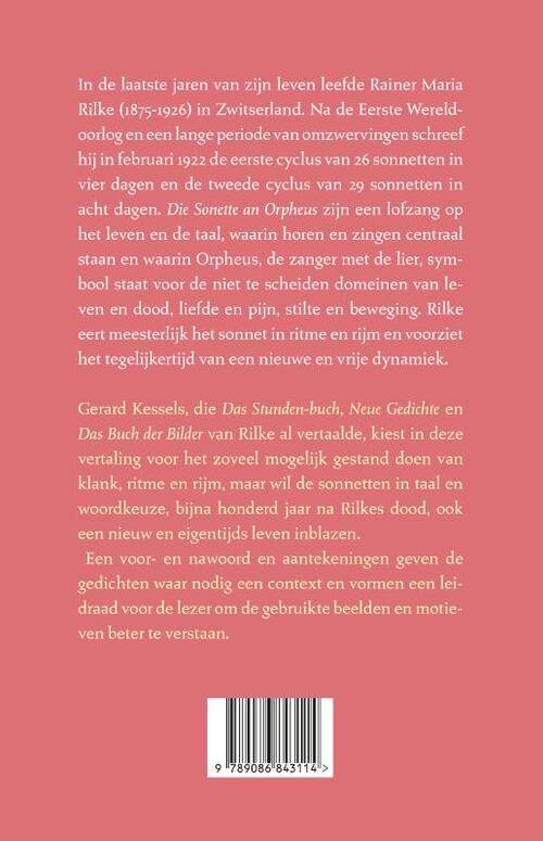 De sonnetten aan Orpheus