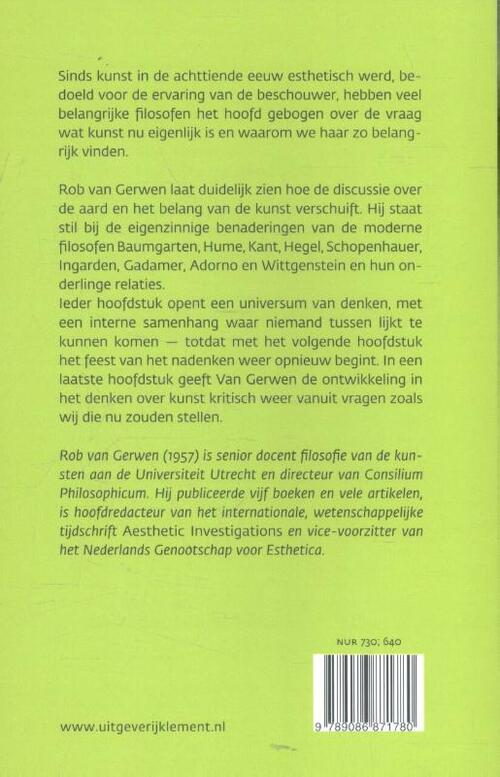 Moderne filosofen over kunst