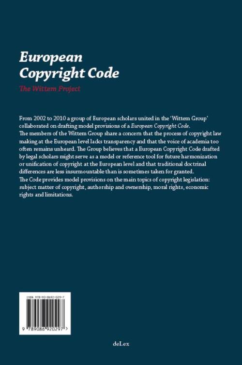 European copyright code