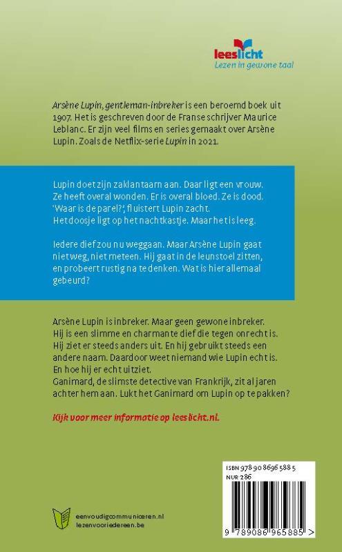 Arsène Lupin; gentleman-inbreker