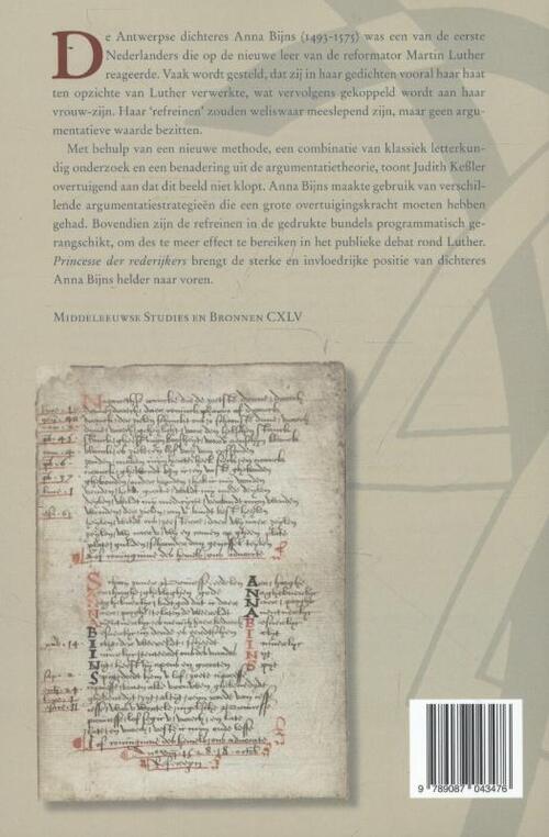 Princesse der rederijkers