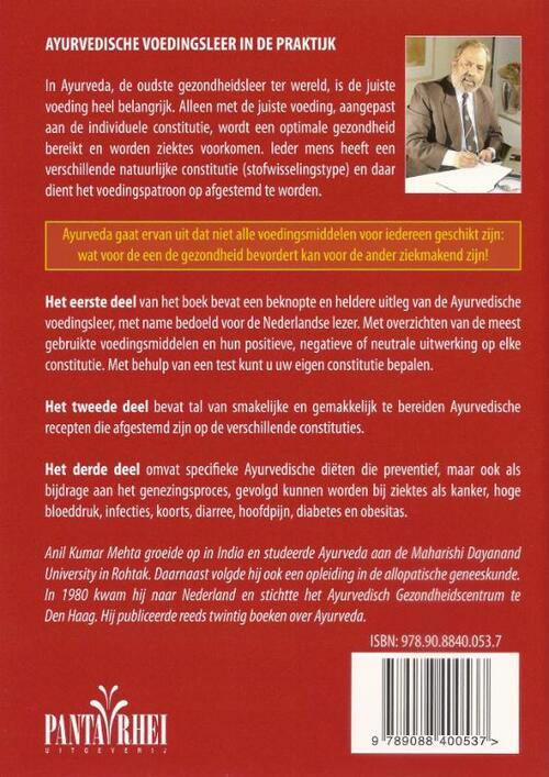 Ayurvedische voedingsleer in de praktijk