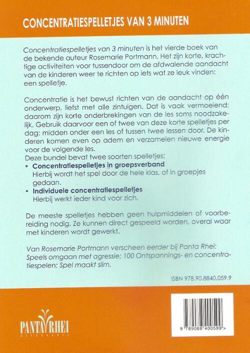Concentratiespelletjes van 3 minuten