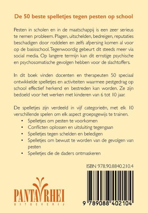 De 50 beste spelletjes tegen pesten op school