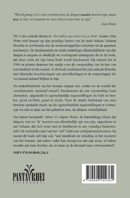 Het taboe op weten wie je bent