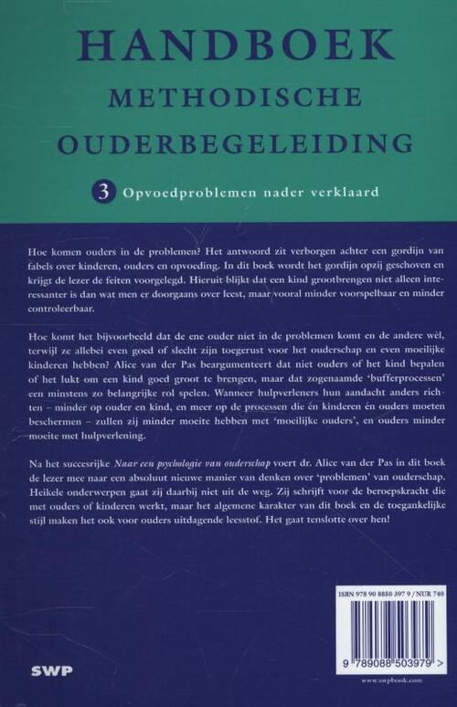 Opvoedproblemen nader verklaard