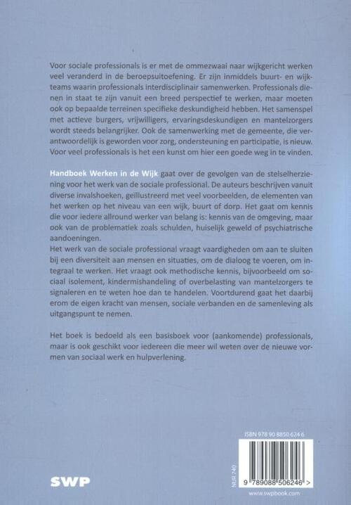 Handboek werken in de wijk