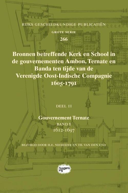 Bronnen betreffende Kerk en School in de gouvernementen Ambon, Ternate en Banda ten tijde van de Verenigde Oost-Indische Compagnie (VOC), 1605-1791