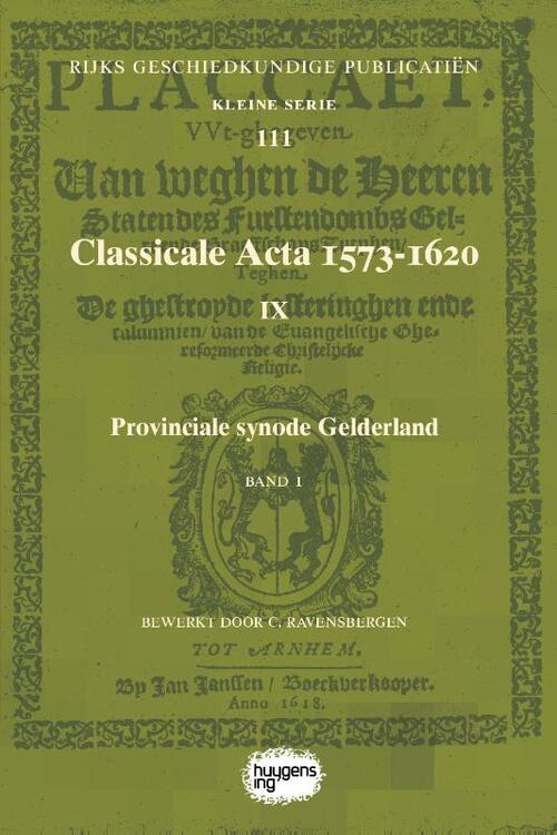 Classicale Acta 1573-1620 IX