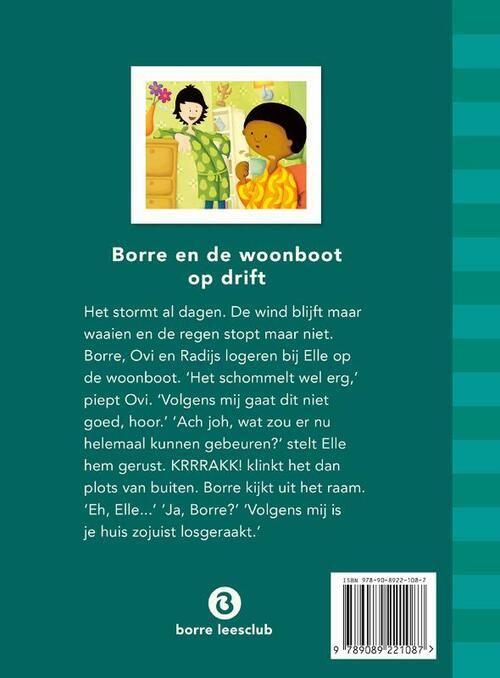 Borre en de woonboot op drift