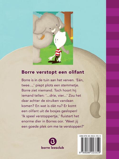 Borre verstopt een olifant