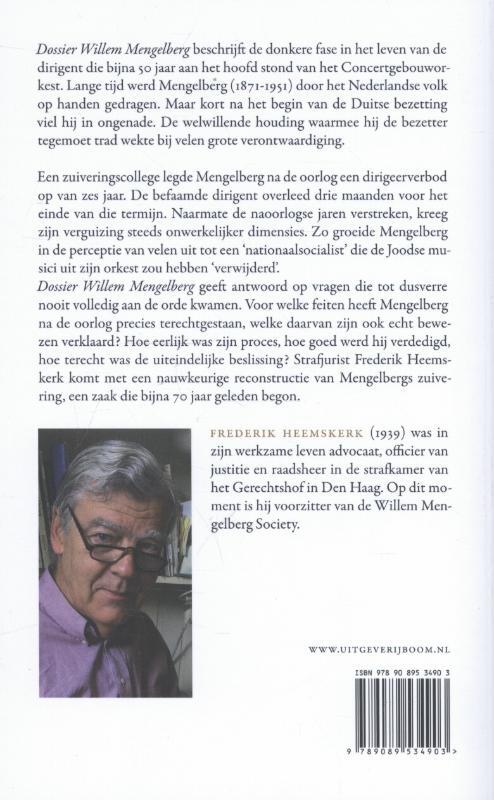 Dossier Willem Mengelberg - De geschiedenis van een zuiveringszaak