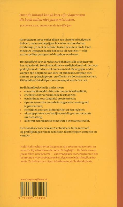 Handboek voor de redacteur