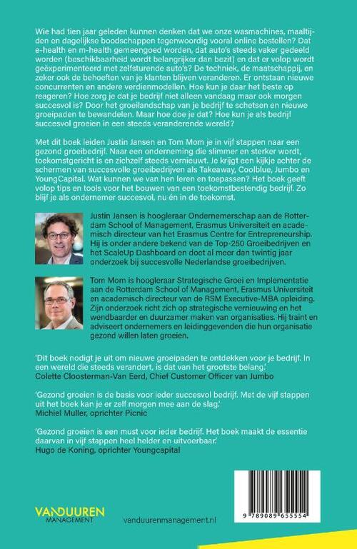Naar een gezond groeibedrijf in vijf stappen