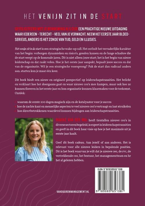 Het venijn zit in de start