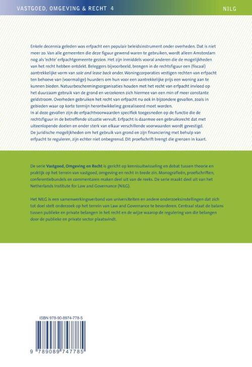 De flexibiliteit van het recht van erfpacht