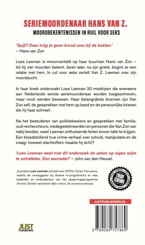 Seriemoordenaar Hans van Z.