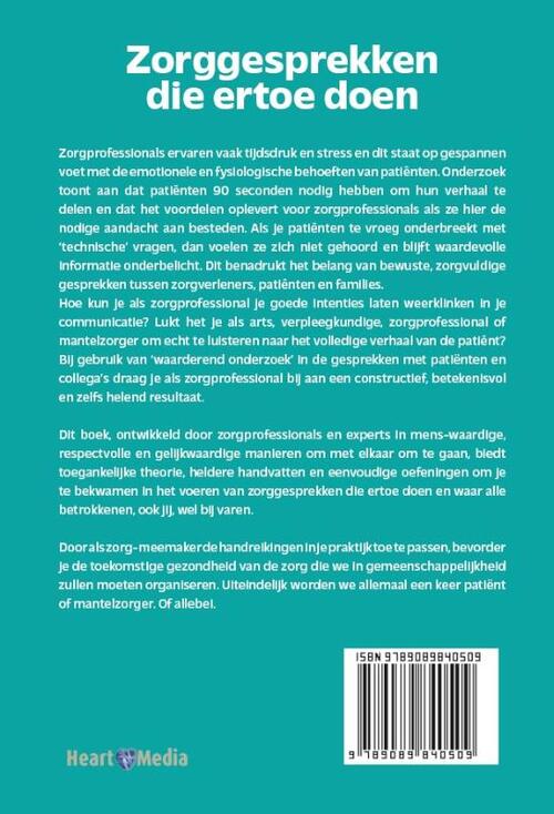 Zorggesprekken die ertoe doen