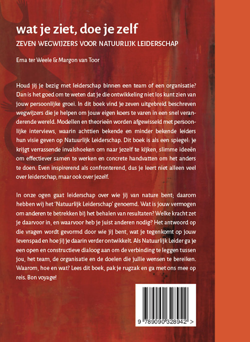 Wat je ziet, doe je zelf