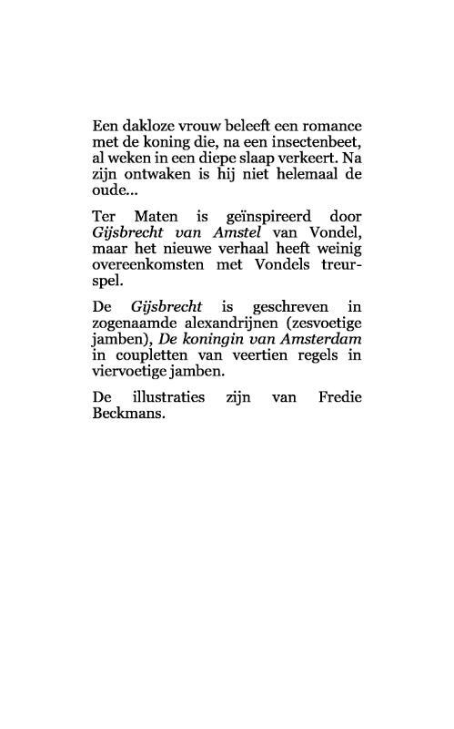 De koningin van Amsterdam