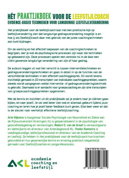 Het praktijkboek voor de leefstijlcoach