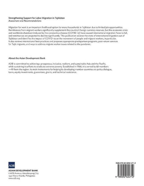 Strengthening Support for Labor Migration in Tajikistan
