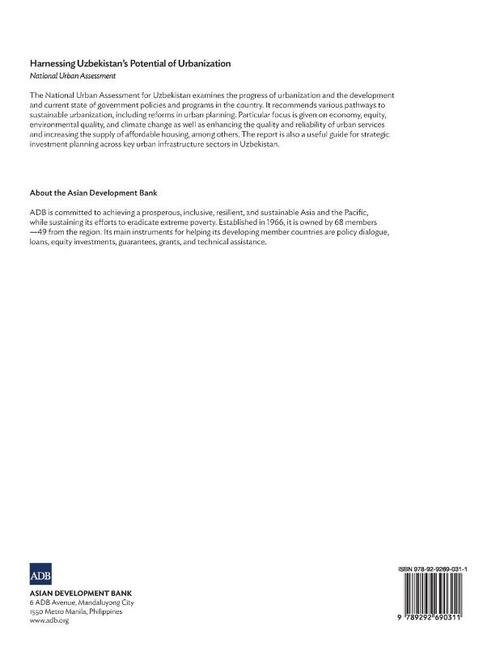 Harnessing Uzbekistan's Potential of Urbanization