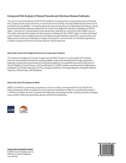 Compound Risk Analysis of Natural Hazards and Infectious Disease Outbreaks