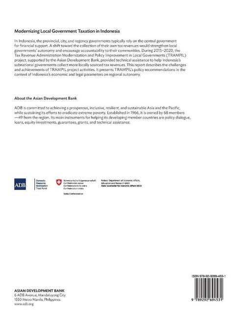 Modernizing Local Government Taxation in Indonesia