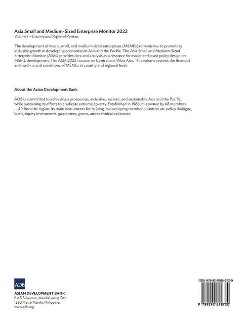 Asia Small and Medium-Sized Enterprise Monitor 2022