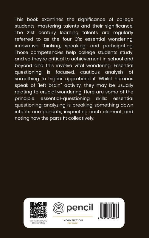 The Importance of Students' Learning Skills