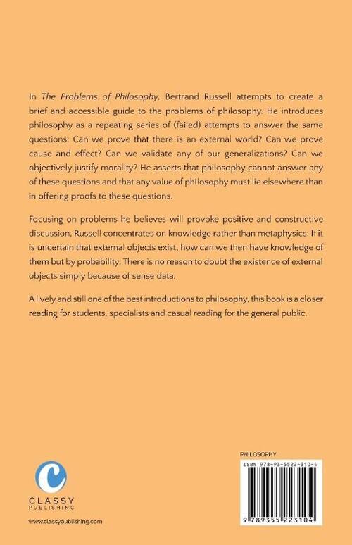 The Problems of Philosophy