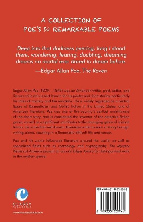 Edgar Allan Poe Poems Collection